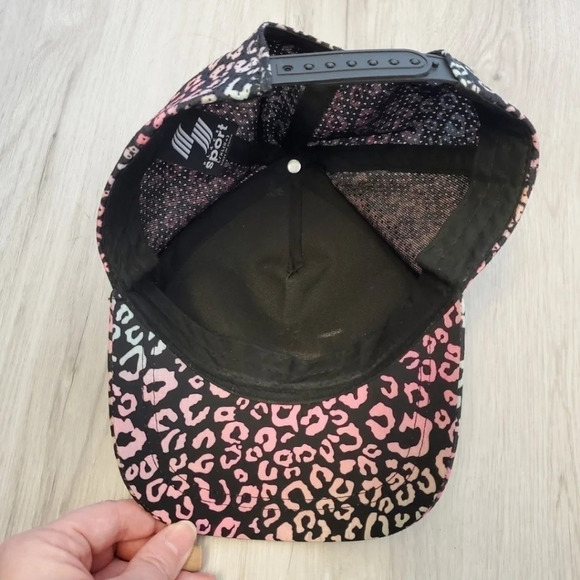 Children’s Place Sport Baseball Hat Cheetah Print L/XL (8+) - Picture 3 of 8